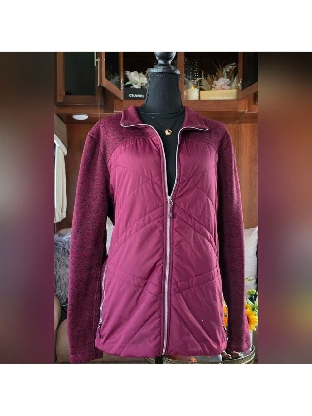 ZeroXposur Burgundy Women's Jacket